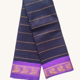 Madurai Raja Veldhari-black-purple colour