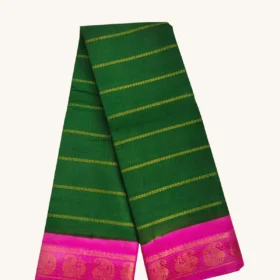 Madurai Raja Veldhari-Green-pink colour