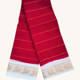 Madurai Raja Veldhari-red-white colour