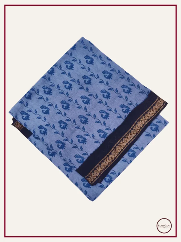 Fancy Daily Wear Cotton Sarees Sungudi KT With Two Side Small Zari Border-Grey